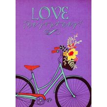 Love The Journey - Tree Free Greeting Card - 17052