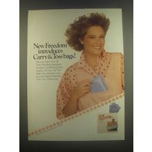 1985 New Freedom Carry & Toss Bags Ad