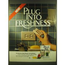 1990 SC Johnson Glade Plug-ins Air Freshener Ad - Plug into freshness
