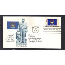 FDC Fleetwood 1659 13c Michigan (Cachet-U/A) CV39217