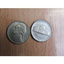 1992p USA 5 Cents Jefferson Nickel Coin