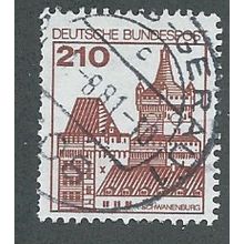 GER 1977 210pf 'CASTLES - SCHWANENBURG' FINE USED (EBID43-188)
