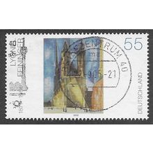 GER 2002 55c 'HALLE MARKET CHURCH' FINE USED (EBID 54-138)