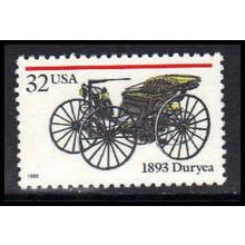 3019 32c 1893 Duryea Fine MNH W5194