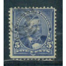 Used 281 5c Ulysses S. Grant Barely Clears M04761