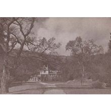 Dunkeld House Hotel Perth Large 1970s Scottish Postcard