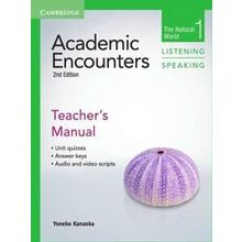 Academic Encounters Level 1 Teacher's Manual Listening And Speaking