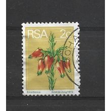 SouthAfrica.SG349 2c Wild Heath.Paper Unchecked.Fine Used.Aug25k