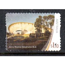 AUSTRALIA: 2020, $1.10 ARENA'S / STADIUMS, ANNA MEARES USED S/A STAMP. 367/383
