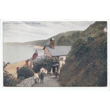 Rose Cottage Clovelly Devon Postcard Celesque Series 40902