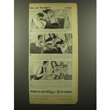 1942 Kellogg's Pep Cereal Ad - Your Pep Appeal - Siegel