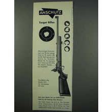 1961 Anschutz Match Rifle Model 1411 Ad - Target Rifles