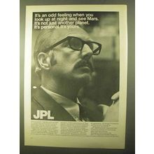 1970 Jet Propulsion Laboratory Ad - Look Up See Mars