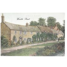 WINKLE STREET, CALBOURNE, ISLE OF WIGHT unused postcard =