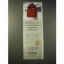 2003 L.L. Bean Ad - Now there's a coat for every climate