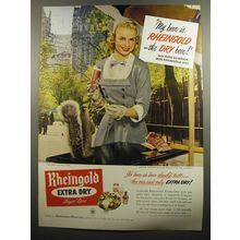 1951 Rheingold Beer Advertisement - Elise Gammon