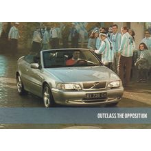 Volvo Swedish Cars Football Fans Advertising Postcard