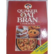 1989 Quaker Oat Bran Hot Cereal Cookbook hardback good