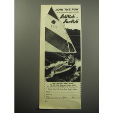 1969 AMF Alcort Sailfish and Sunfish Boats Ad - Join the fun