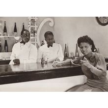 Underworld Film African American Bartender Lady Photo Postcard