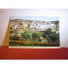 SOUTHERN SLOPES & RUNNYMEDE GARDENS, ILFRACOMBE, DEVON unused postcard =