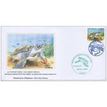 Madagascar FDC La Tortue Verte Green Turtle 2014 Joint Issue Faune Fauna