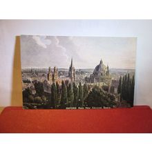 OXFORD FROM NEW COLLEGE TOWER unused antique postcard =