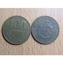 Costa Rica 2007 100 Colones Coin