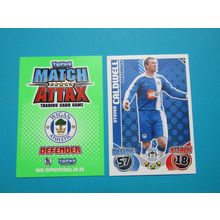 329. Steven Caldwell - Wigan - Match Attax 2010/11 Football Card EF1