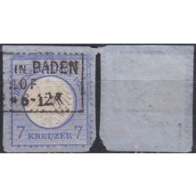 GERMANY REICH [1872] MiNr 0010 ( BStk ) [02] geprüft