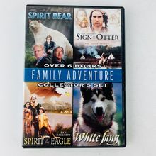 Family Adventure DVD Spirit Bear / Sign of Otter / Spirit of Eagle / White Fang