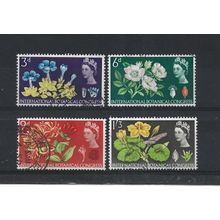 GB.Tenth International Botanical Congress,Edinburgh set of 4.Fine Used.Jul25