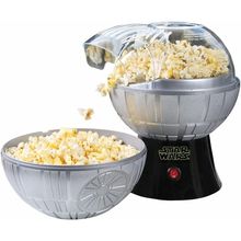 Uncanny Brands Star Wars Death Star Popcorn Maker - Hot Air Style with Removable