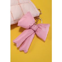 Pink Cute 3D Bow Knot Keychain