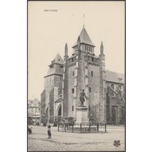 La Cathédrale, Saint-Brieuc, c.1905-10 - Maurice Tesson CPA MTIL1478