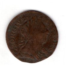 Great Britain. George III. Evasion Farthing 1775?. dy17876