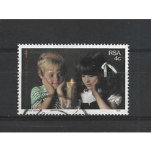 SouthAfrica.50th Anniversary of Christmas Stamp Fund stamp.Fine Used.Sep25a
