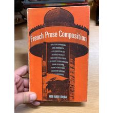 1969 "FRENCH PROSE COMPOSITION" H G WELLS etc VINTAGE HARDBACK BOOK (P3)