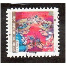 FRA 2009 (56c) 'CHRISTMAS AND NEW YEAR' FINE USED (EBID21299)