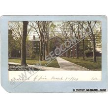 CT Middletown Postcard North College Undivided Back ct_box3~1388