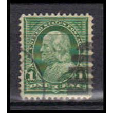 Used 279 1c Benjamin Franklin Fine RA1424