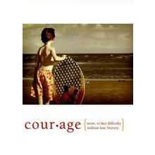 Courage - Tree Free Greeting Card - 12821