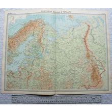 1922 The Times Plate 45 Northern Russia & Finland