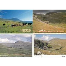 Ingleborough 4x Stunning Scenic Postcard s