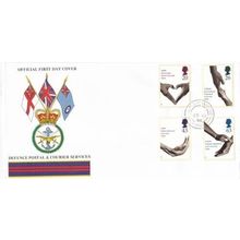 GB 1998 Health Defence Postal Services FDC BFPO 558 cancel Unaddressed VGC