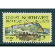 1409 6c Fort Snelling Fine MNH MA0458