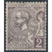 Prince Albert I: 2c - Monaco 1891 - FH - MiNr 12