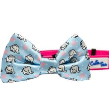 Cutie Ties Dog Bow Tie One Size Elephant