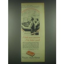 1931 Valet Auto-Strop Blades Ad - More Precision