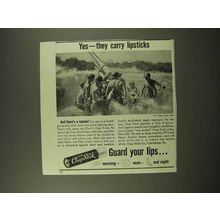 1944 Chap Stick Ad - Yes they Carry Lipsticks